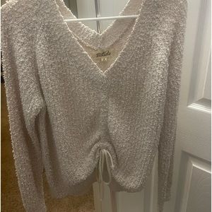 Ivory, crunch sweater, gently worn